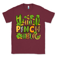 Burgundy un pinch able  st. patrick's day Classic Tee - OliviaCreatesArt