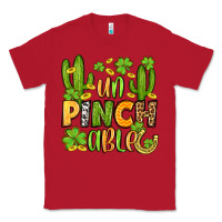 Red un pinch able  st. patrick's day Classic Tee - OliviaCreatesArt