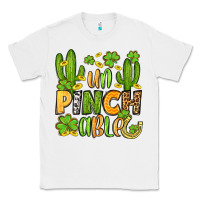 White un pinch able  st. patrick's day Classic Tee - OliviaCreatesArt