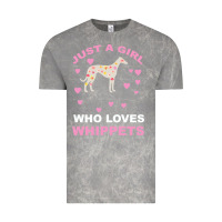 Cloud Rock Just A Girl Who Loves Whippets Vintage Tee - Bettercallsaul