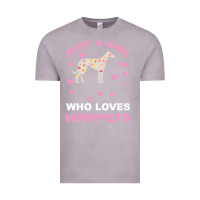 Vintage Zinc Just A Girl Who Loves Whippets Vintage Tee - Bettercallsaul