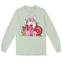 Matcha Easter day coffee Long Sleeve Tee - CowhideDigitalArt