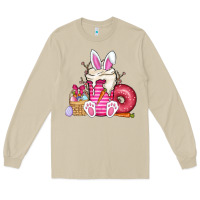 Mushroom Easter day coffee Long Sleeve Tee - CowhideDigitalArt