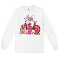 White Easter day coffee Long Sleeve Tee - CowhideDigitalArt