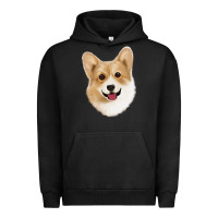 Pigment Black Corgi Urban Hoodie - Jasminsmagicworld