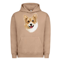 Pigment Burro Corgi Urban Hoodie - Jasminsmagicworld