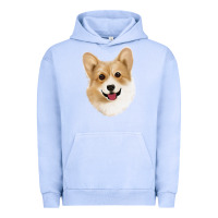 Pigment Grape Ice Corgi Urban Hoodie - Jasminsmagicworld