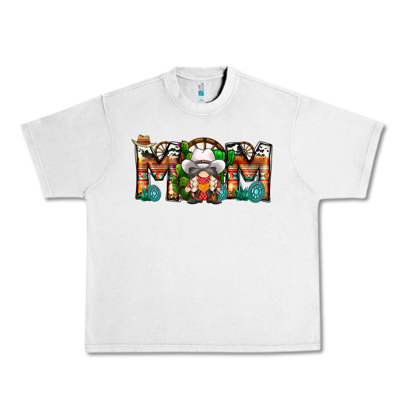 Mom Cowboy Gnome Urban Heavy Tee by CowhideDigitalArt | Teevron