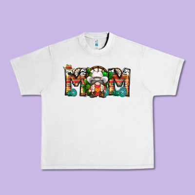 Mom Cowboy Gnome Urban Heavy Tee Designed By Cowhidedigitalart