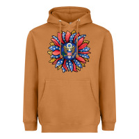 Meerkat american sunflower Heavyweight Hoodie - Jasminsmagicworld