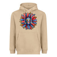 Mushroom american sunflower Heavyweight Hoodie - Jasminsmagicworld
