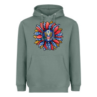 Sage american sunflower Heavyweight Hoodie - Jasminsmagicworld