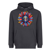 Smoke american sunflower Heavyweight Hoodie - Jasminsmagicworld