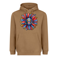 Toasted Coconut american sunflower Heavyweight Hoodie - Jasminsmagicworld