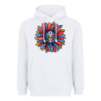 White american sunflower Heavyweight Hoodie - Jasminsmagicworld