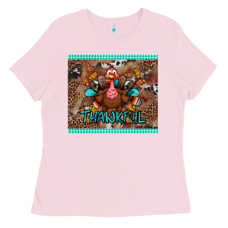 Thankful Tumbler Ladies Tee by BundleAndBundleShop | Teevron