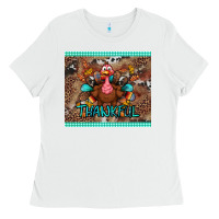 White thankful tumbler Ladies Tee - BundleAndBundleShop