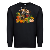 Black Fall heifer cows Premium Sweatshirt - RanaPortraitStore