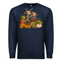 Navy Fall heifer cows Premium Sweatshirt - RanaPortraitStore