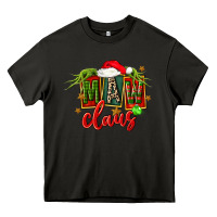Asphalt christmas maw claus Heavy Core Tee - FaDigitalArtStudio