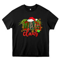 Black christmas maw claus Heavy Core Tee - FaDigitalArtStudio