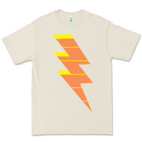 Bone LIGHTNING BOLT Premium Tee - baoMotion