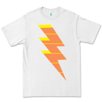 White LIGHTNING BOLT Premium Tee - baoMotion