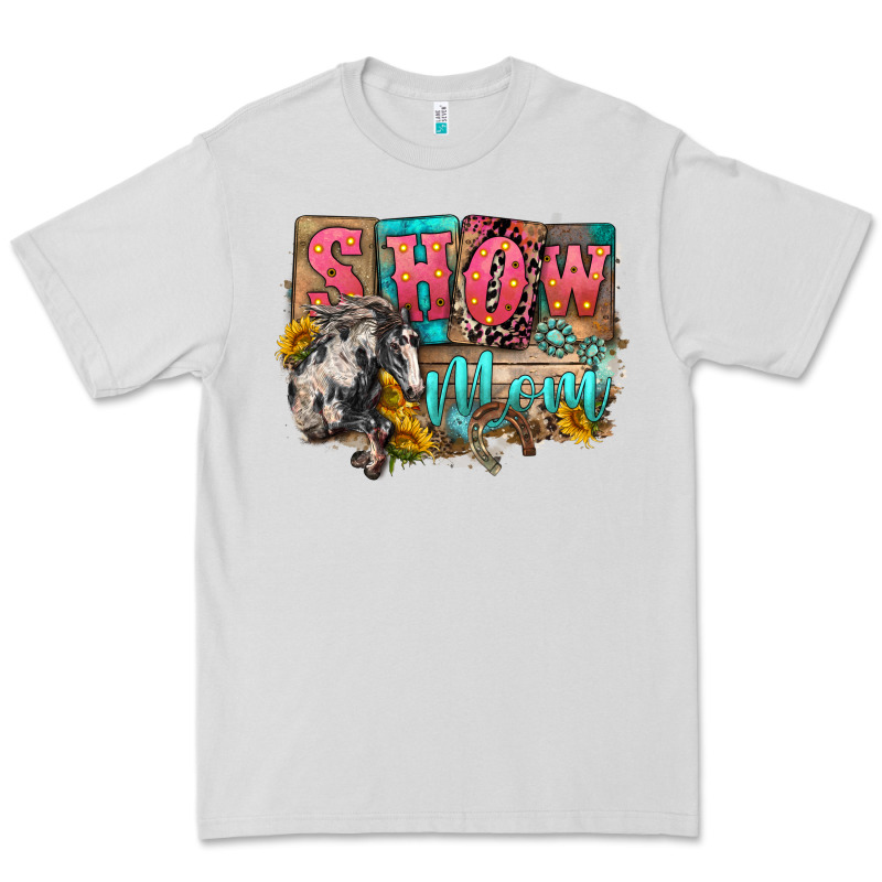 Show Mom Horse Mother's Day Premium Tee by FaDigitalArtStudio | Teevron