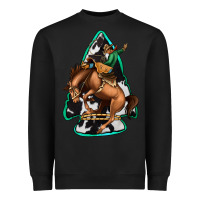 Black bucking bronco arrowhead Heavyweight Sweatshirt - Jasminsmagicworld