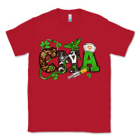 Red St. Patrick's Day CMA Classic Tee - OliviaCreatesArt