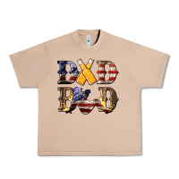 Burro American Flag Dad Bod Urban Heavy Tee - LillyAllenDesigns