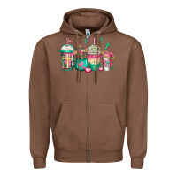 Chestnut religious christian coffee cups Zipper Hoodie - Jasminsmagicworld