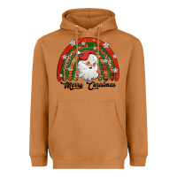 Meerkat merry christmas santa rainbow Heavyweight Hoodie - Jasminsmagicworld