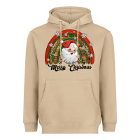 Mushroom merry christmas santa rainbow Heavyweight Hoodie - Jasminsmagicworld
