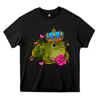 Black valentines day frog prince olivia Heavy Core Tee - OliviaCreatesArt