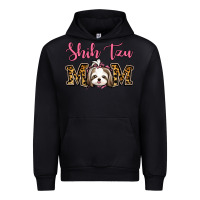 Black Shih Tzu Mom Urban Hoodie - Jasminsmagicworld