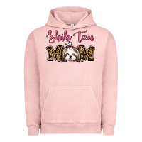 Pigment Salmon Shih Tzu Mom Urban Hoodie - Jasminsmagicworld