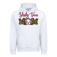 White Shih Tzu Mom Urban Hoodie - Jasminsmagicworld