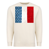 Sandshell custom text american flag(used font 'doctrin Premium Sweatshirt - Jasminsmagicworld