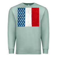 Seafoam custom text american flag(used font 'doctrin Premium Sweatshirt - Jasminsmagicworld