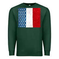 Sports Green custom text american flag(used font 'doctrin Premium Sweatshirt - Jasminsmagicworld