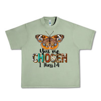 Oil Green You Are Chosen Religious Urban Heavy Tee - LillyAllenDesigns