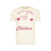 Vintage Arctic Just A Girl Who Love Chickens Vintage Tee - Bettercallsaul