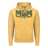 Vintage Mustard Western Charolais Cow Mom Life Vintage Hoodie - LillyAllenDesigns