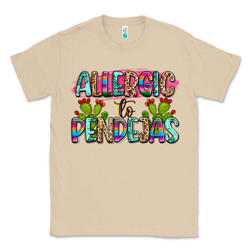 Allergic To Pendejas Mexico Classic Tee by FaDigitalArtStudio | Teevron