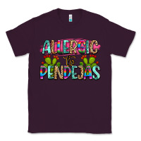 Plum Allergic to pendejas mexico Classic Tee - FaDigitalArtStudio