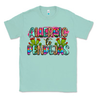 Seafoam Allergic to pendejas mexico Classic Tee - FaDigitalArtStudio