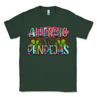 Sports Green Allergic to pendejas mexico Classic Tee - FaDigitalArtStudio