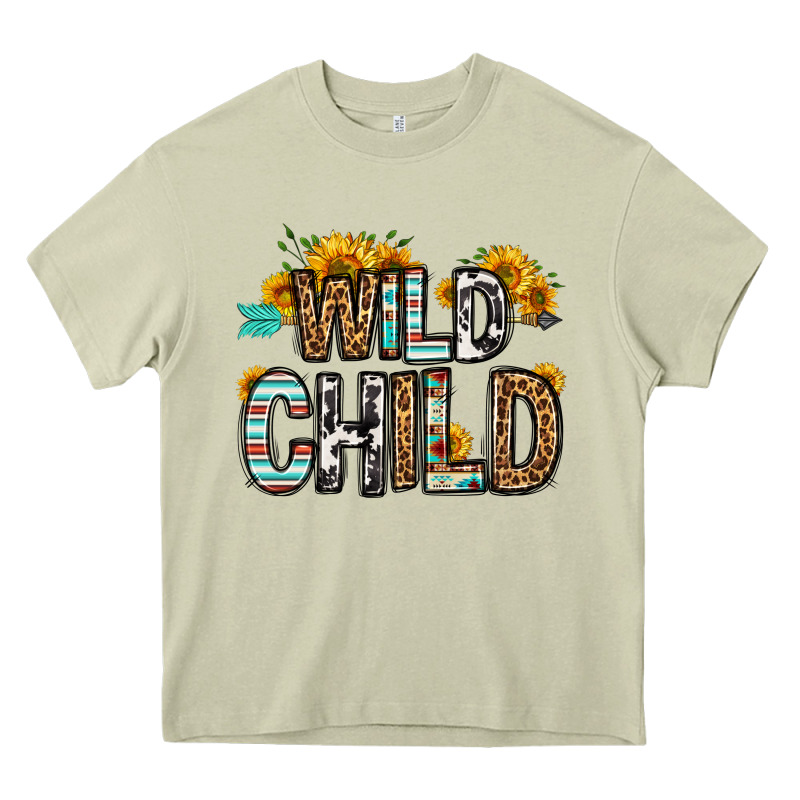 Wild Child Heavy Core Tee by OliviaCreatesArt | Teevron