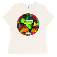 Bone hispanic heritage month round earrings 2 Ladies Tee - BundleAndBundleShop